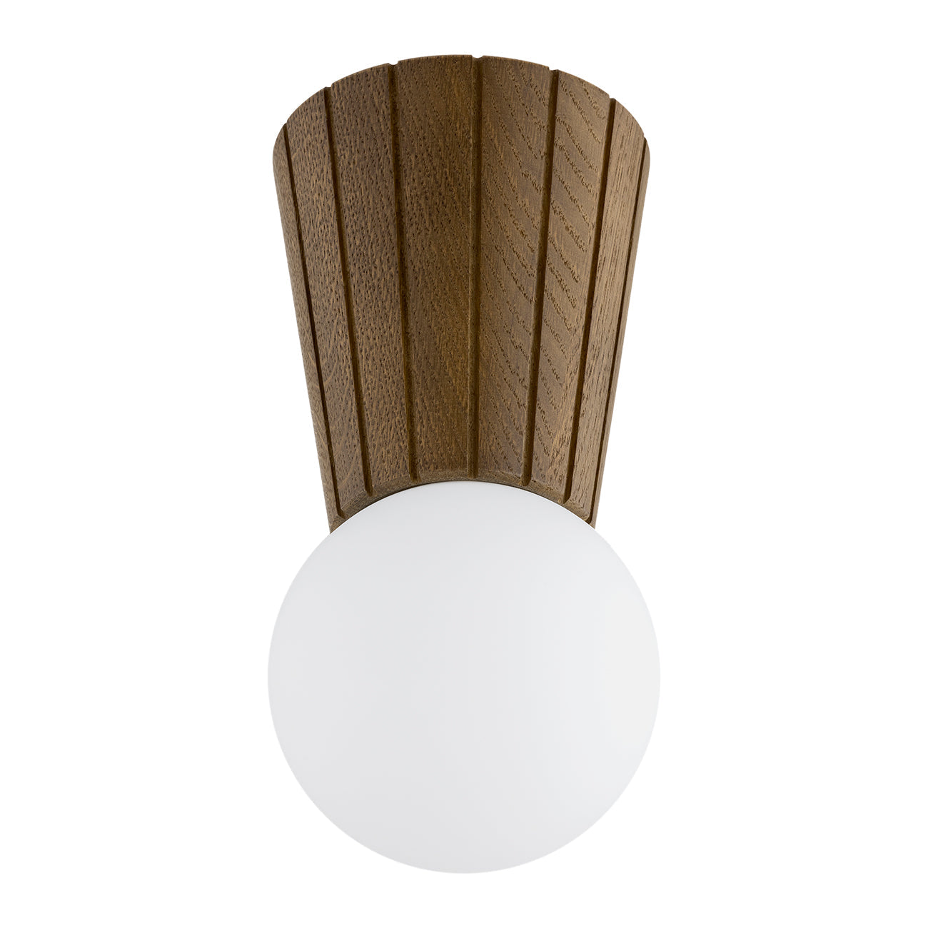 Volante plafondlamp Donker hout