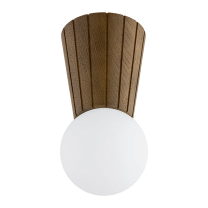 Volante plafondlamp Donker hout