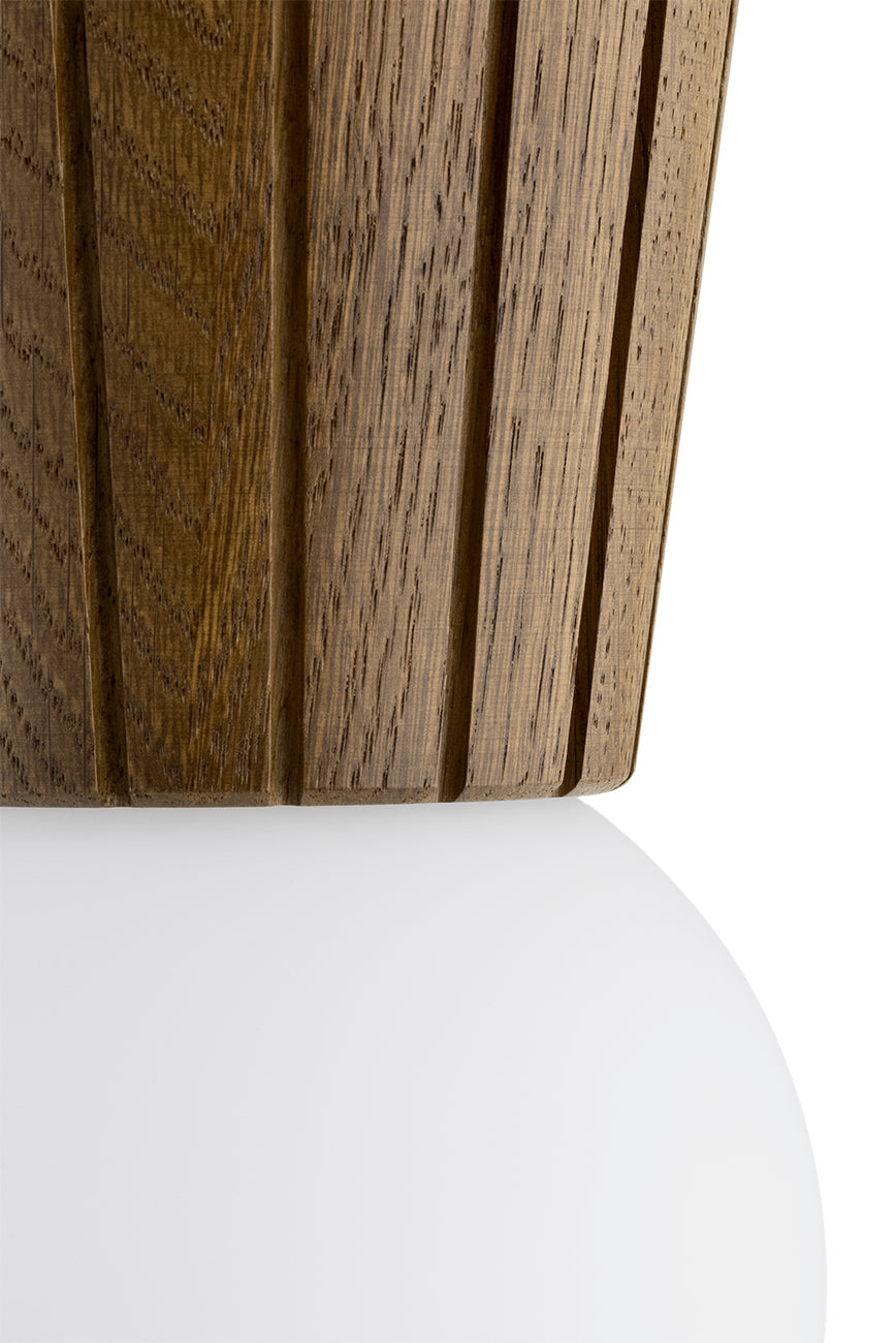 Volante plafondlamp Donker hout