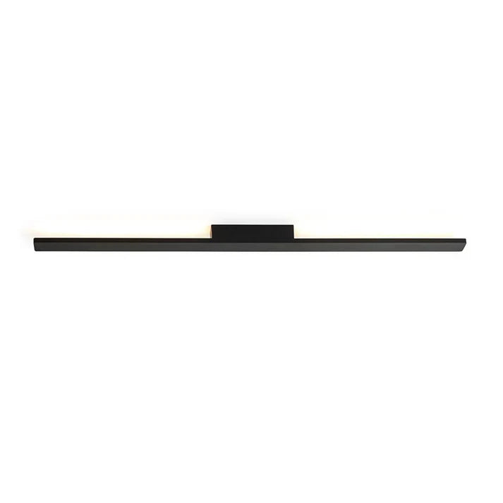 VectaLine 104 lineaire LED wandlamp 104 cm mat zwart