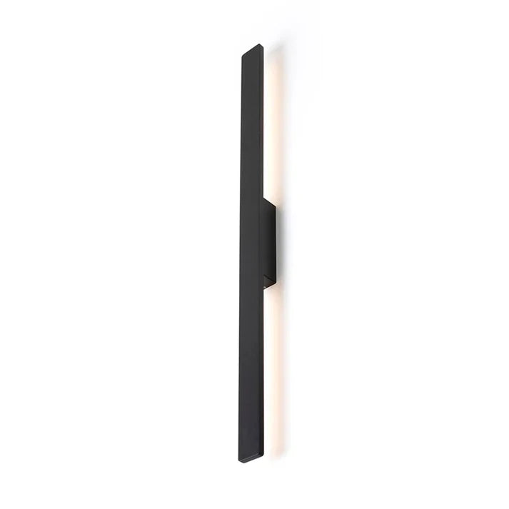 VectaLine 104 lineaire LED wandlamp 104 cm mat zwart