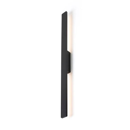 VectaLine 104 lineaire LED wandlamp 104 cm mat zwart
