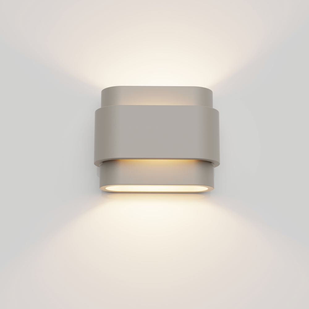 Wandlamp METZ (gips) - Kaki