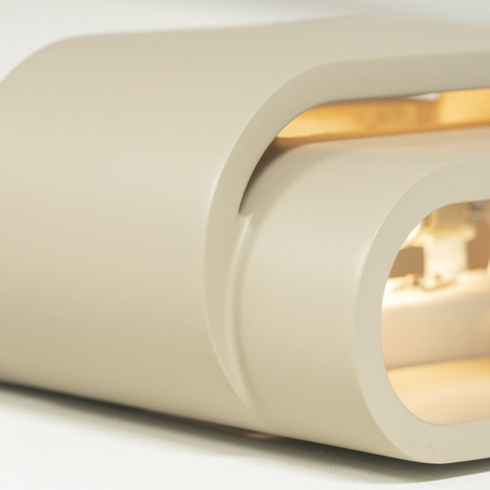 Wandlamp METZ (gips)
