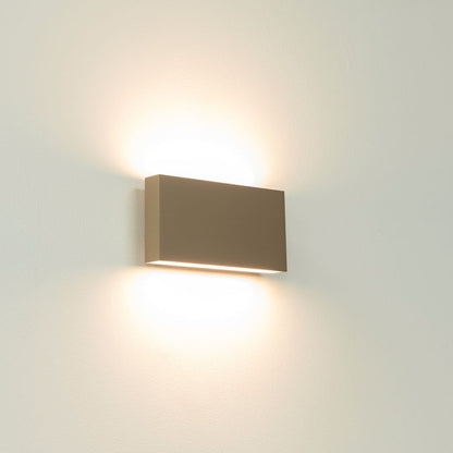 Wandlamp BOX2 - Champagne