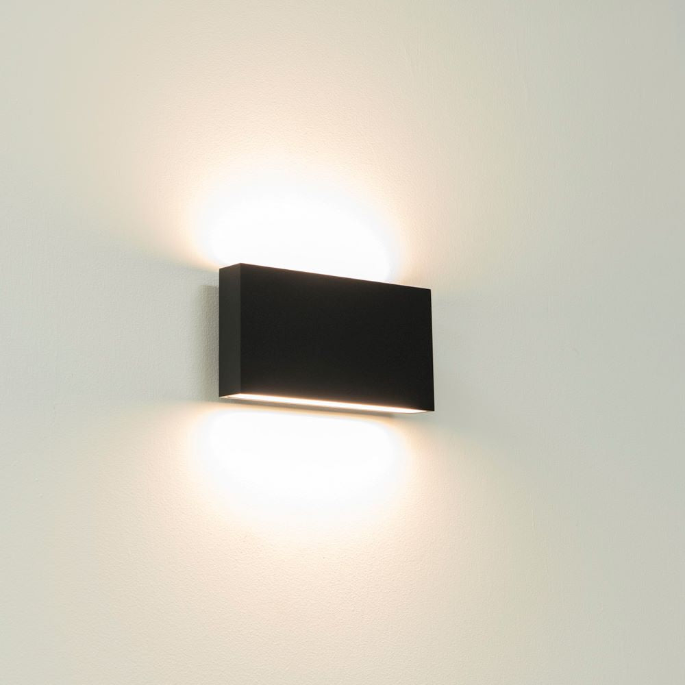 Wandlamp BOX2 - Zwart