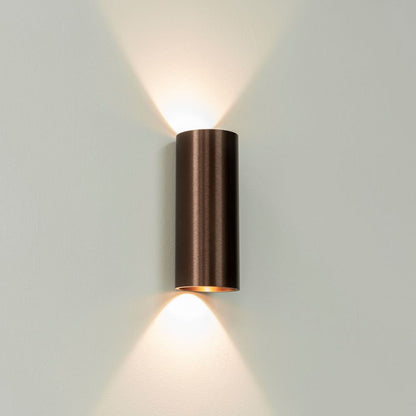 Wandlamp BRODY2 - Brons geborsteld