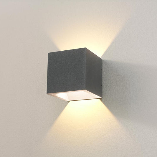 Wandlamp CUBE - Grafiet