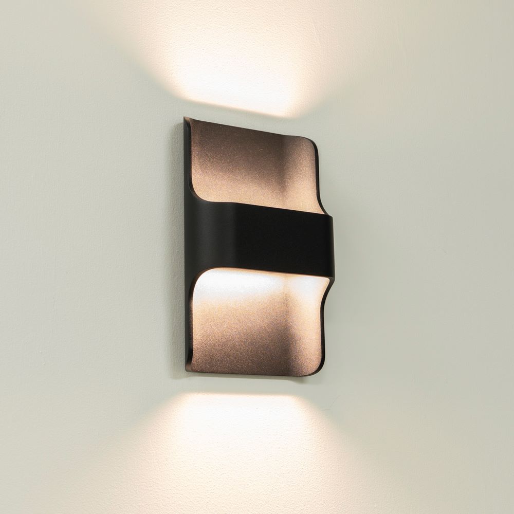 Wandlamp DALLAS - Zwart