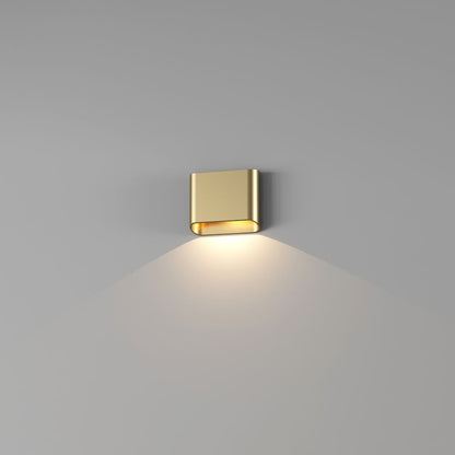 Wandlamp DIAZ 1lichts - Goud geborsteld