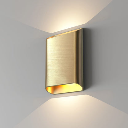 Wandlamp DIAZ-L - Goud geborsteld