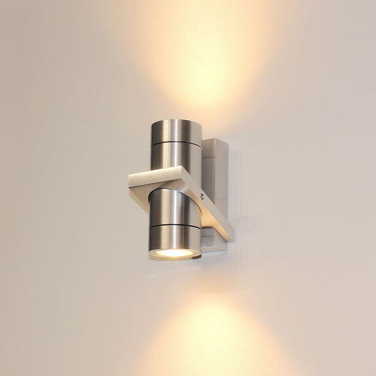 Wandlamp DOUBLE - Aluminium