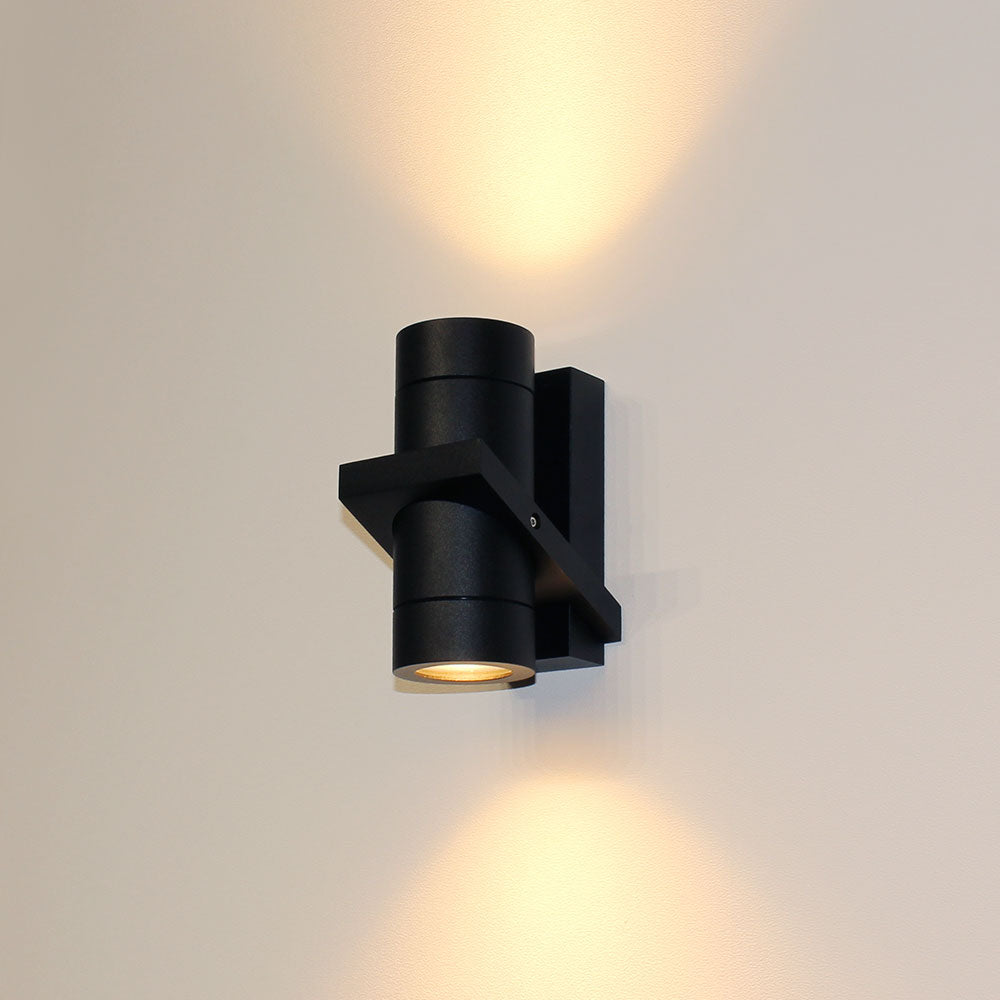 Wandlamp DOUBLE - Zwart