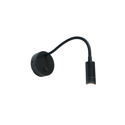 Wandlamp FLEXI - Zwart