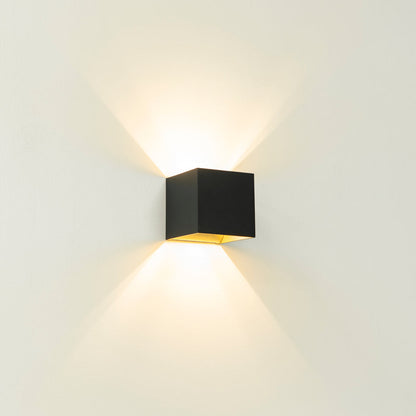 Wandlamp GYMM - Zwart/goud
