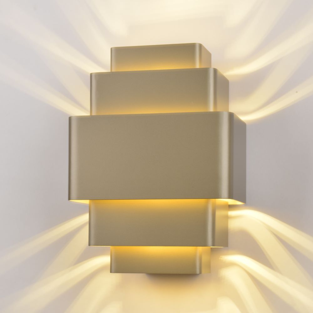 Wandlamp LAYERS - Champagne