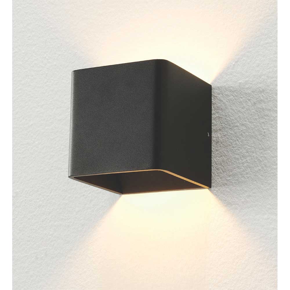 Wandlamp FULDA - Zwart