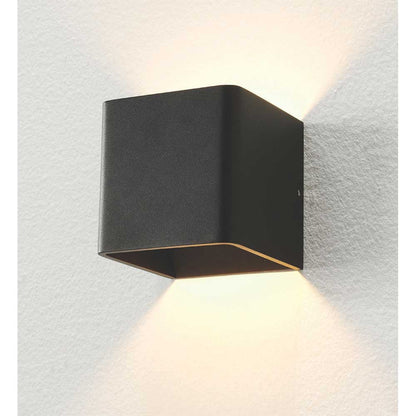 Wandlamp FULDA - Zwart