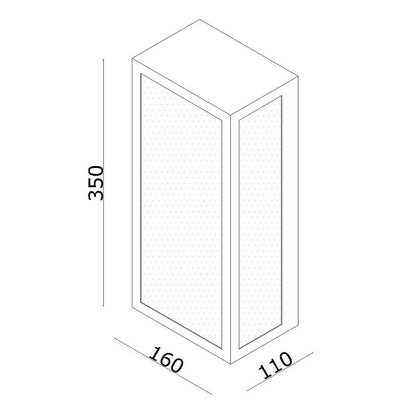 Wandlamp ROWIN 35cm