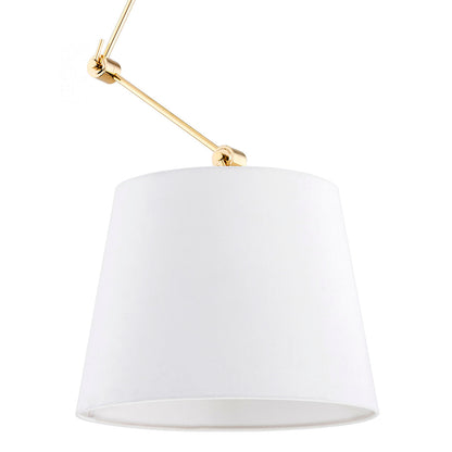 Zakyntos Plus hanglamp Wit-messing