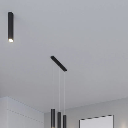 Zenith Trio 45 | 3-flammige Zylinder Hängelampe | 45 cm