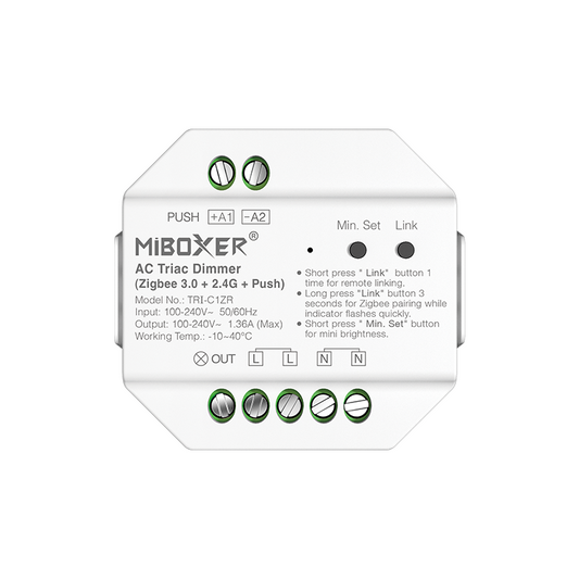 Zigbee Triac dimmer module TRI-C1ZR