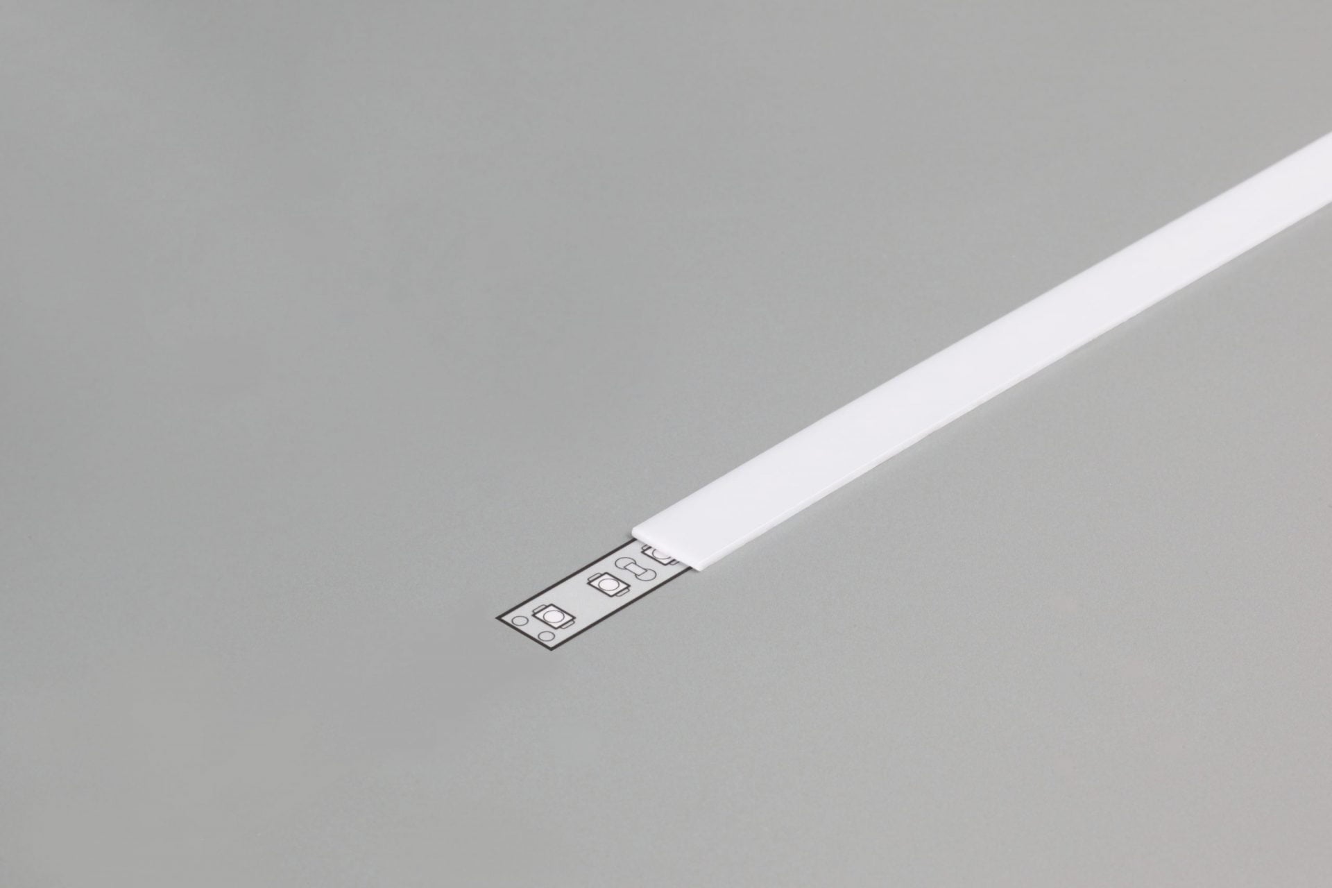 Opaal schuifcover Smart 10mm 2m