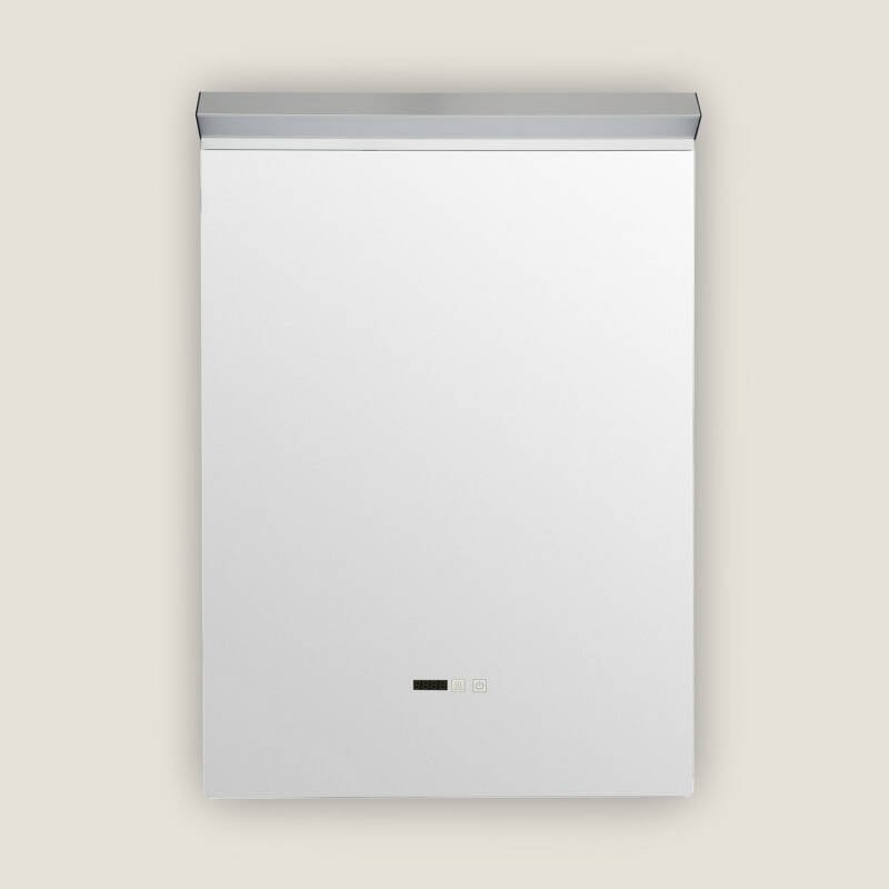 LED spiegel 85x60 cm CCT anticondens zij-aanzicht