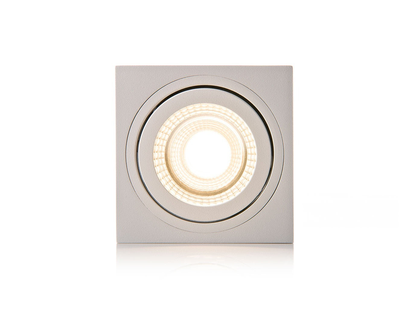 LED2 BOX opbouw plafondspot wit dimensies