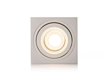 LED2 BOX opbouw plafondspot wit dimensies