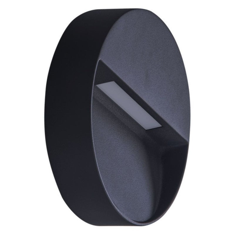 CASORIA rond donkergrijs