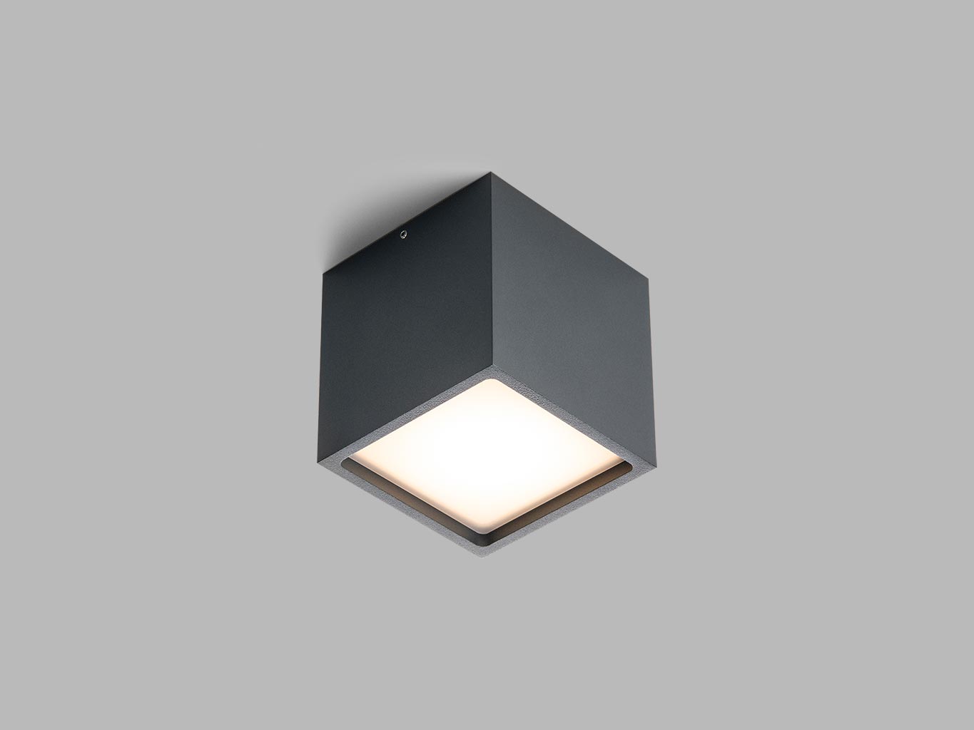 LED2 CUBE antraciet