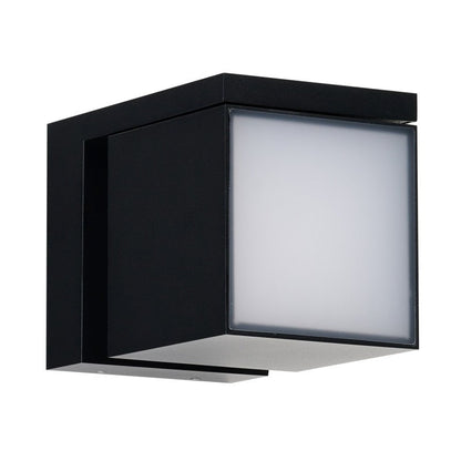 Azzardo CUBIC buitenwandlamp zwart detail