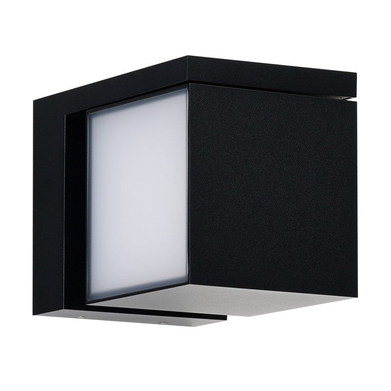 Azzardo CUBIC buitenwandlamp zwart