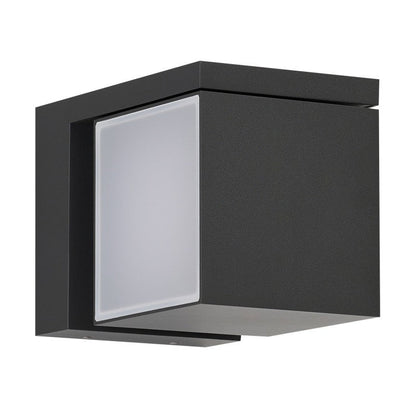 Azzardo CUBIC buitenwandlamp donkergrijs