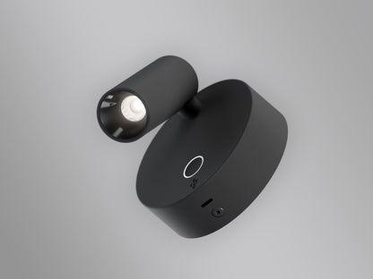 LED2 ELFY USB zwart detail