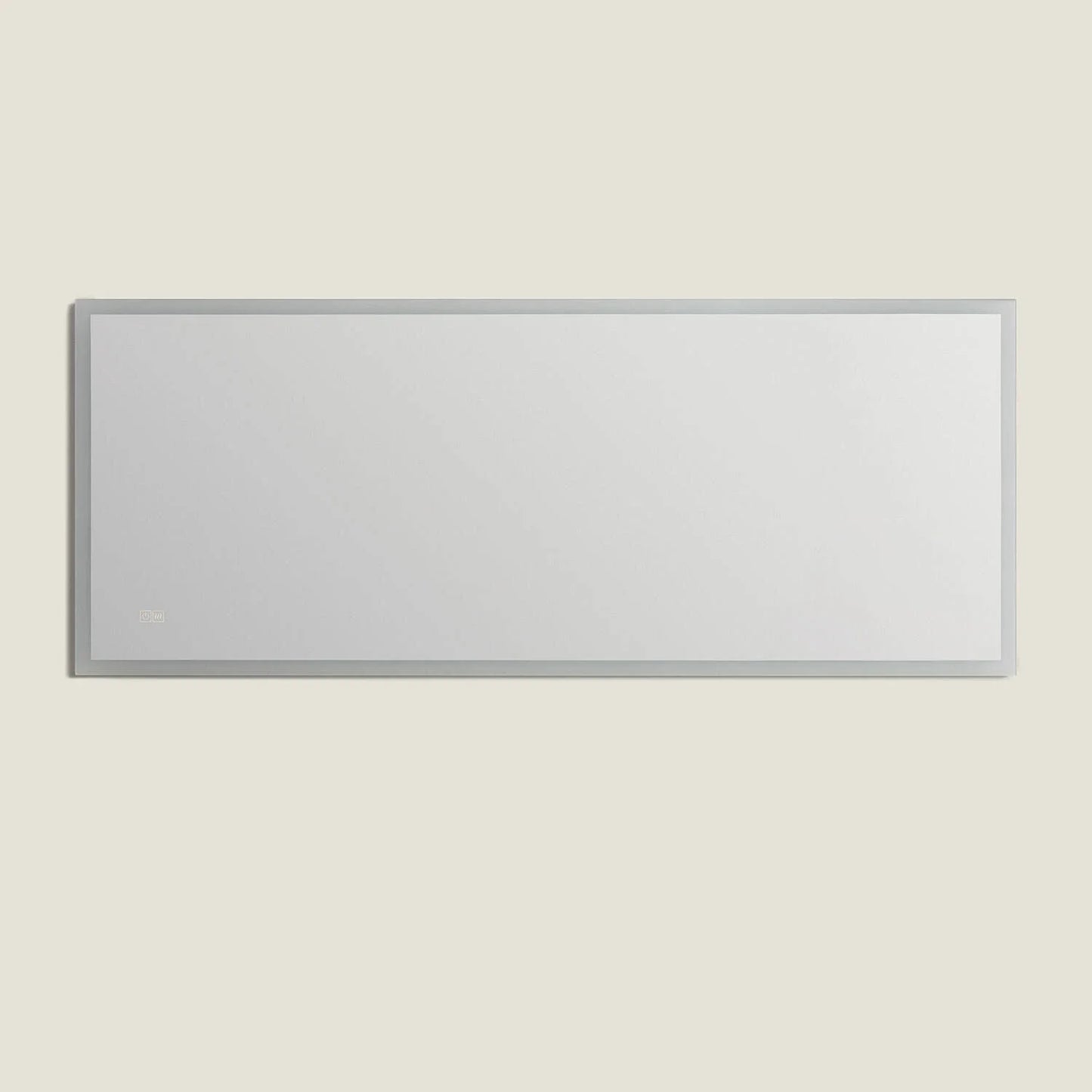 LED badkamerspiegel 150x60 cm Iria vooraanzicht