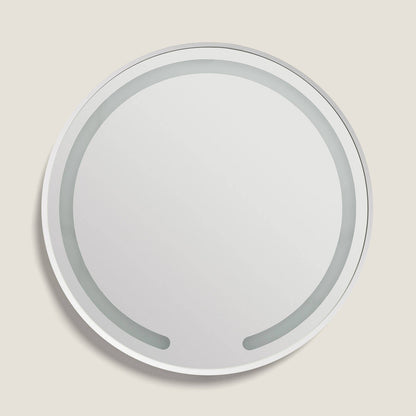 Ronde LED badkamerspiegel Ø60 cm vooraanzicht