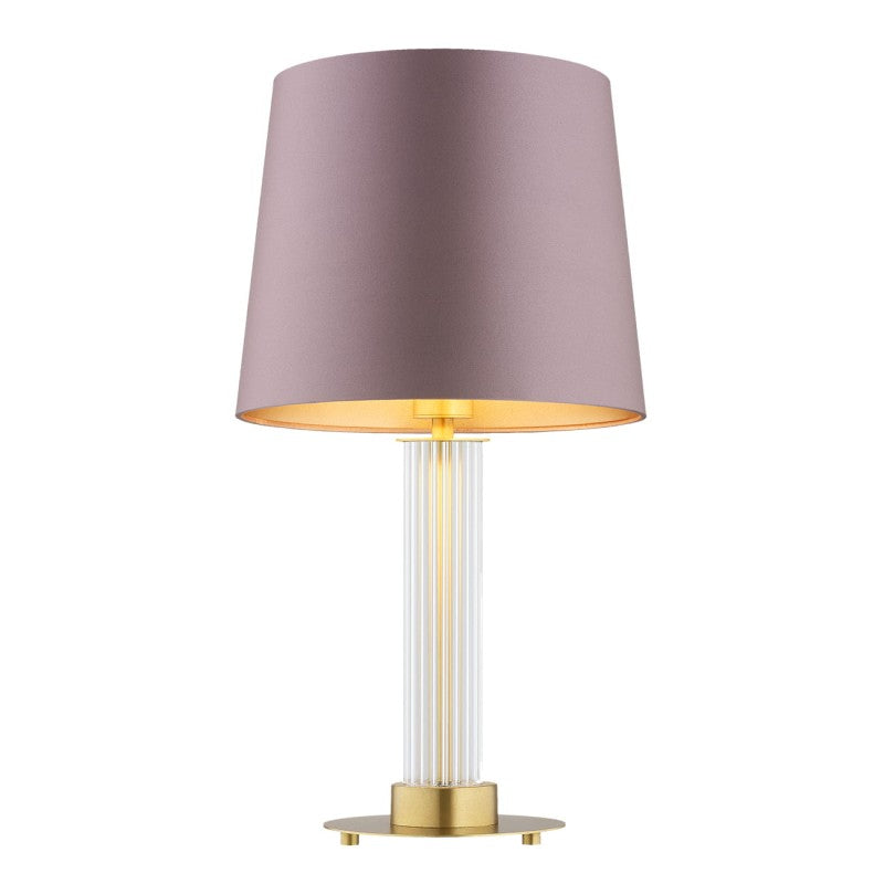 Hampton tafellamp Oudroze-goud