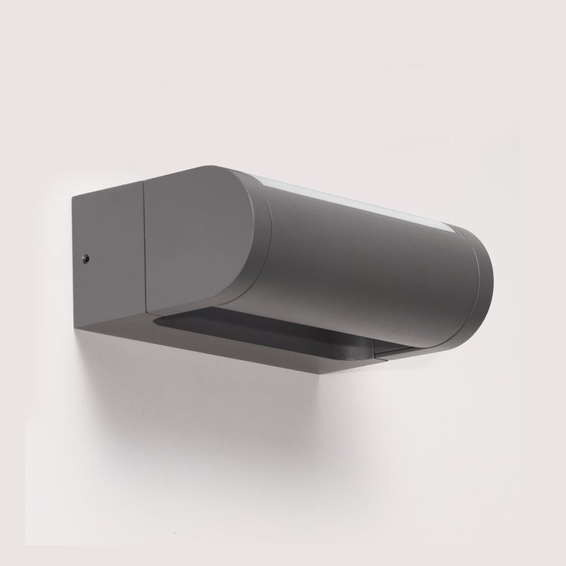 Azzardo FRAME WALL buitenwandlamp donkergrijs detail