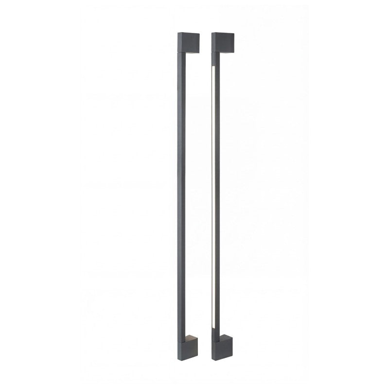 Azzardo GUSTO buitenwandlamp 120 cm donkergrijs