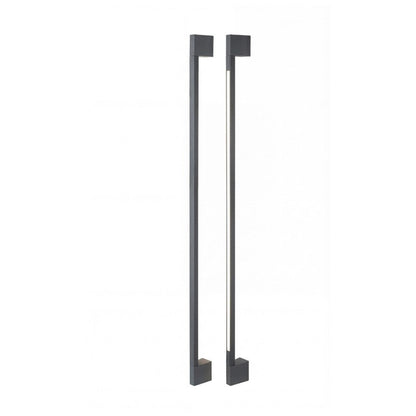 Azzardo GUSTO buitenwandlamp 120 cm donkergrijs