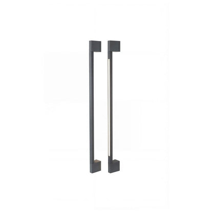 Azzardo GUSTO buitenwandlamp 90 cm donkergrijs