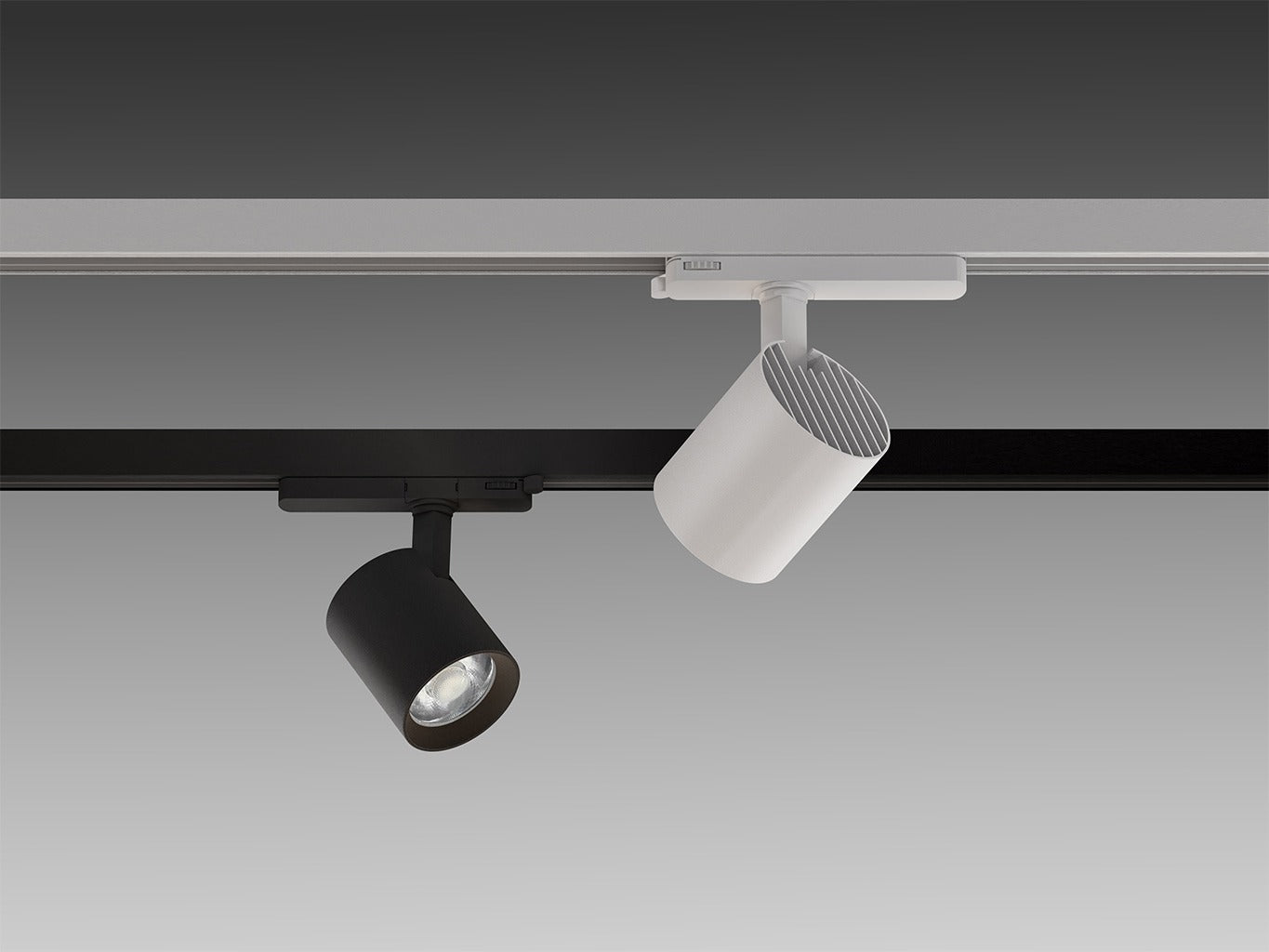 LED2 HERO 3-fase railspot - sfeerbeeld