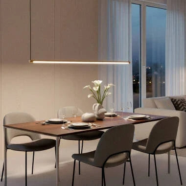 Lineavo LED Hanglamp 12W Aluminium Goud