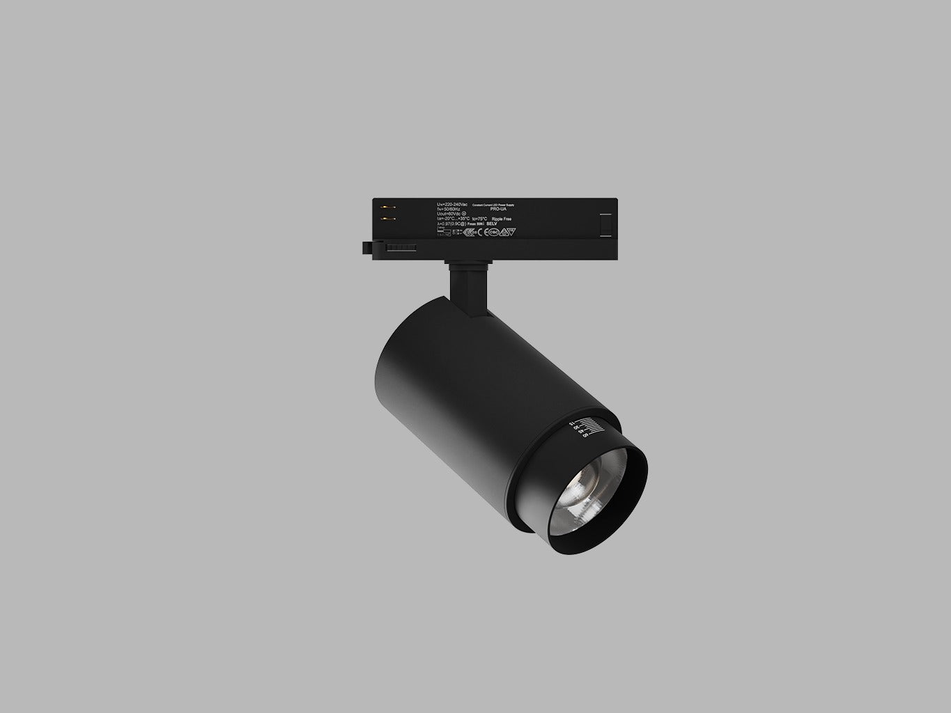 LED2 LEON - zwart ander aanzicht
