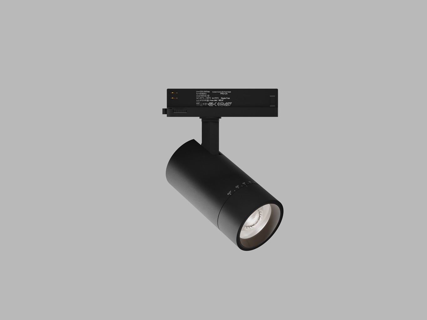 LED2 LEON II L zwart - ander aanzicht