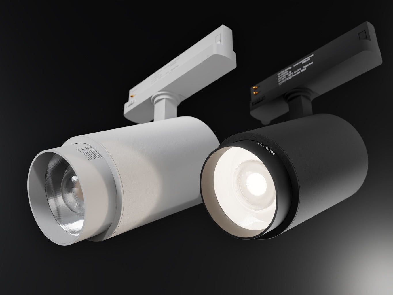 LED2 LEON 3-fase railspot - sfeerbeeld