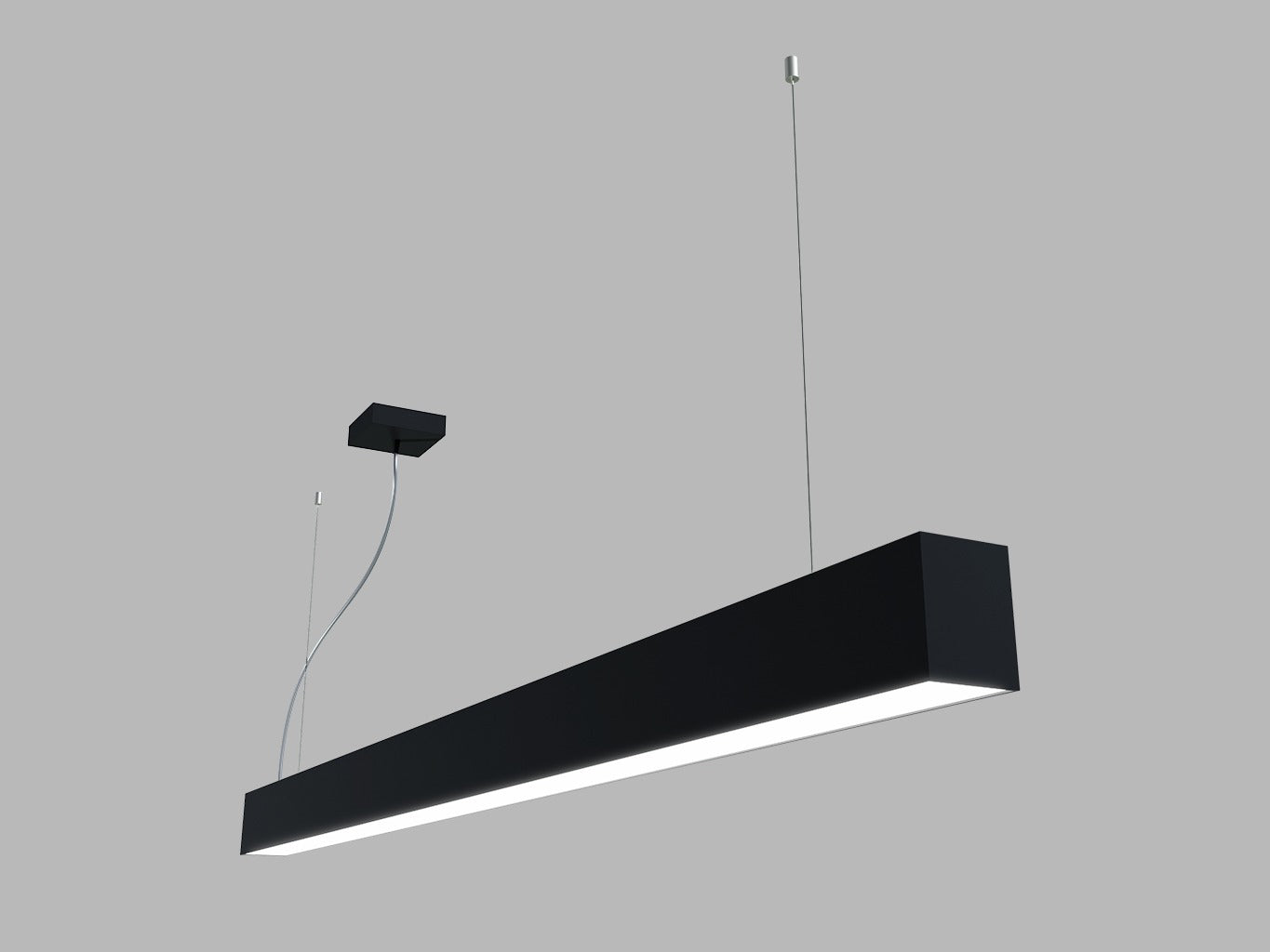LED2 LINO II P-Z 150cm Zwart