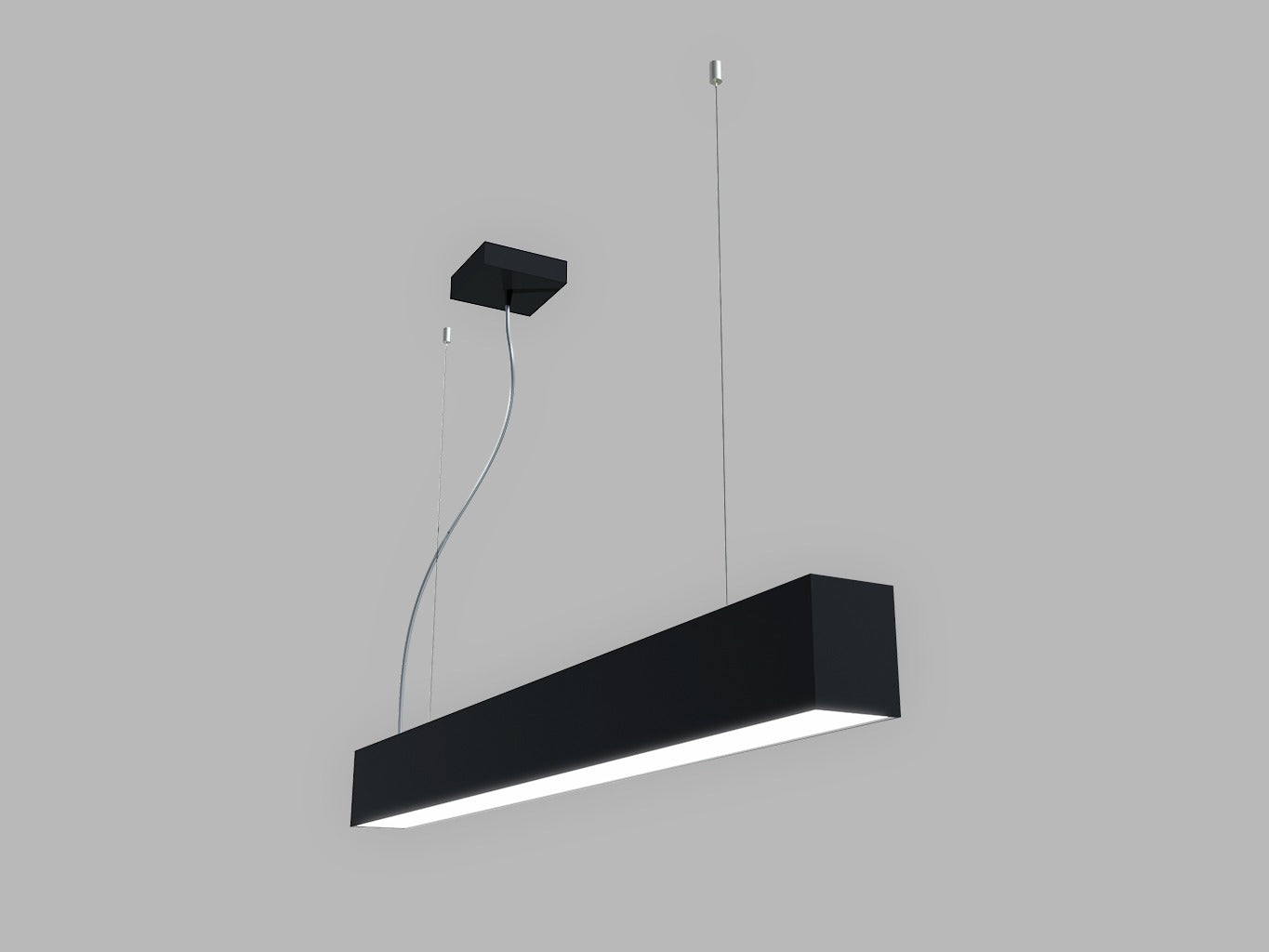 LED2 LINO II P-Z 90cm Zwart